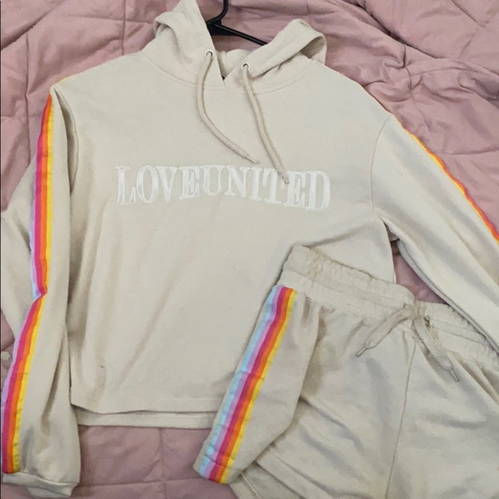 hoodie and short set